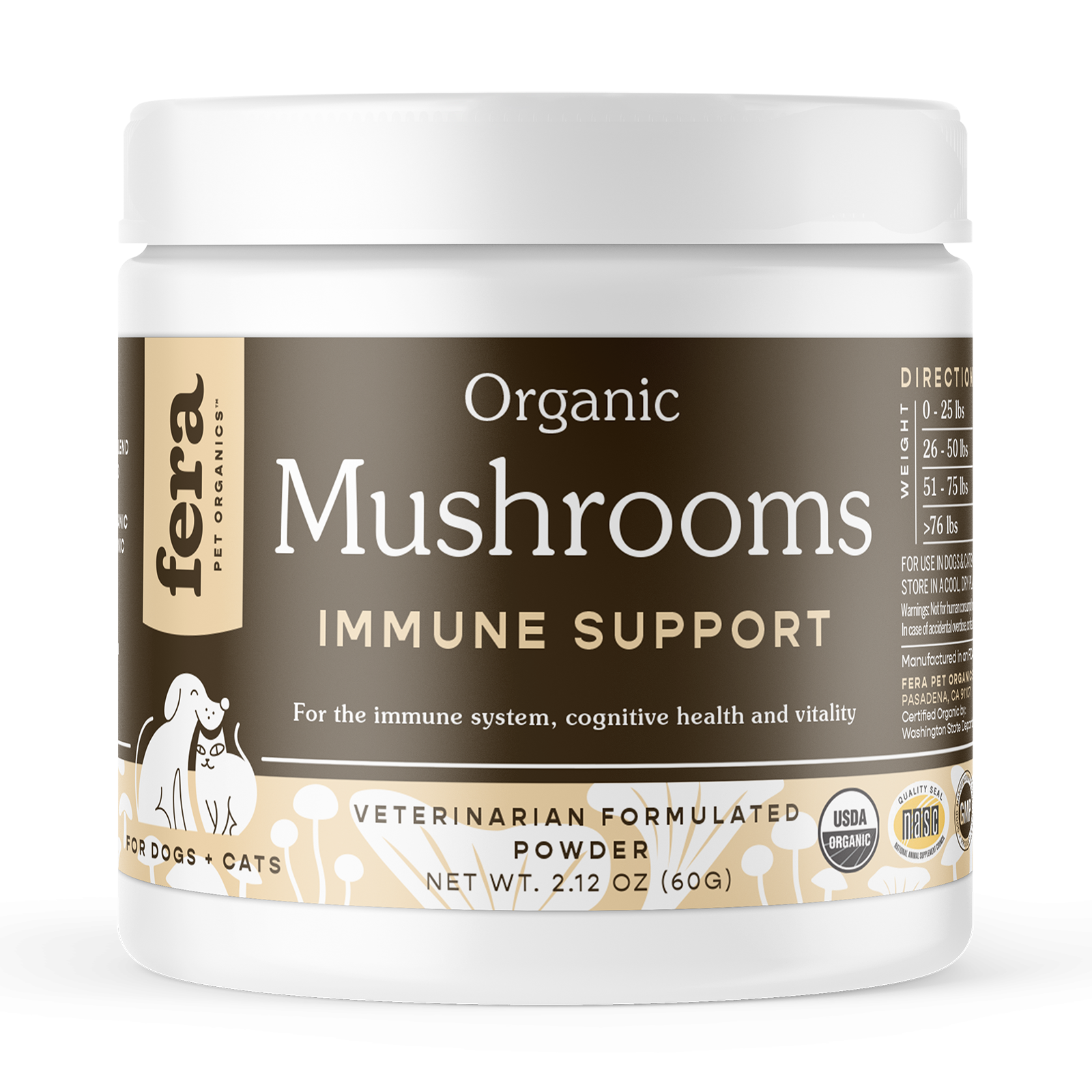 USDA Organic Mushroom Blend for Immune Support